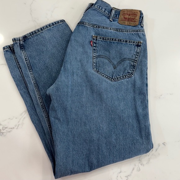 Levi's Other - Vintage Levi's Mens 550 Relaxed Fit Jeans‎ 40x34 Light Wash Denim Classic Y2K